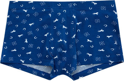 Трусы мужские Mark Formelle 411229 (р.98-108, лого на синем) -