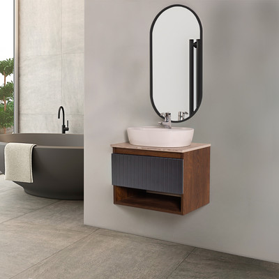 

Тумба под умывальник, НОВА.60.25.07.N со столешницей 60.00.34.N