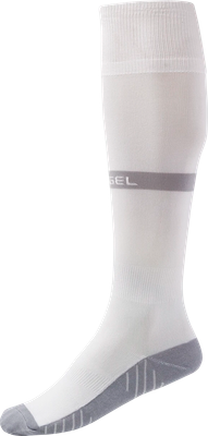 Гетры футбольные Jogel Camp Advanced Socks (р.32-34, белый 00/серый) -
