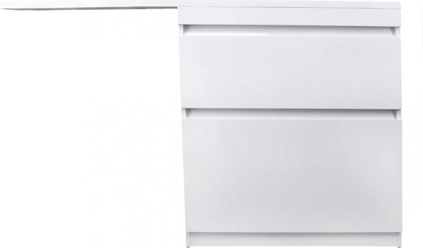 Тумба с умывальником Symbolite Даллас 140 Люкс Plus 3 ящика + Даллас 140x48.2