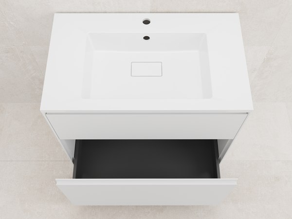 Купить Тумба с умывальником Symbolite Лима 80 Line Plus 2 ящика + Line 80x48 в Борисове