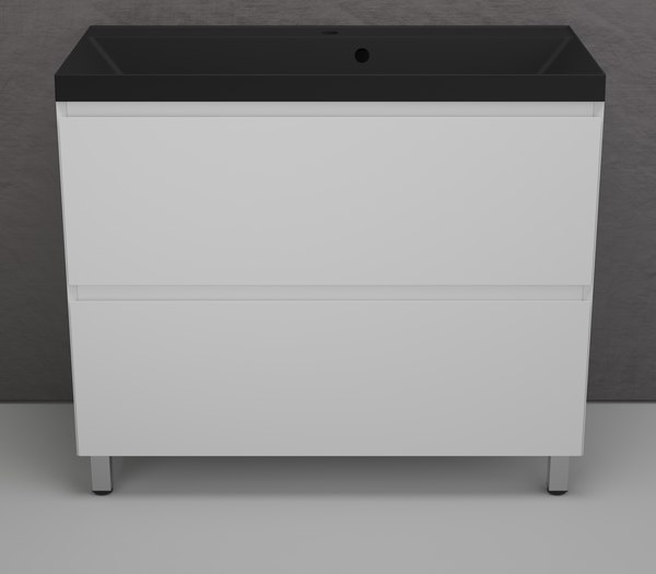 Купить Тумба с умывальником Symbolite Манхэттен 100 Plus 2 ящика + Line 100x48 в Солигорске