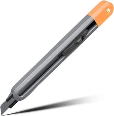 Нож пистолетный Deli Soft Touch / HT4009C (оранжевый) - 