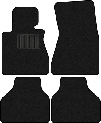 Комплект ковриков для авто Alicosta 0187_1_PR-6 для BMW 7-Series IV седан/E65 Short 2001-2008 (ворс, черный) - 