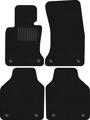 Комплект ковриков для авто Alicosta 0189_1_PR-6 для BMW 7-Series IV седан/E66 Long 2001-2008 (ворс, черный) - 