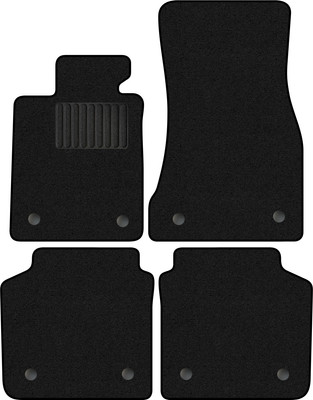 Комплект ковриков для авто Alicosta 0195_1_PR-6 для BMW 7 VI седан/гибрид/G11/G12 2015-н.в. (ворс, черный) - 