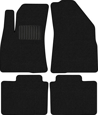 Комплект ковриков для авто Alicosta 1851_1_PR-6 для Chery Arrizo 8 I седан 2022-н.в. (ворс, черный) - 