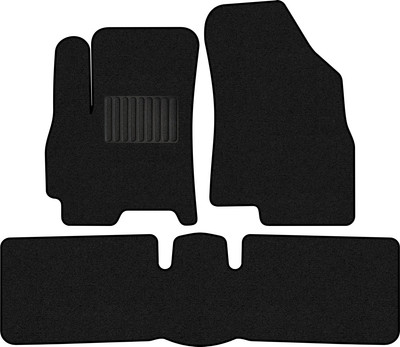 Комплект ковриков для авто Alicosta 2206_1_PR-6 для Chery Tiggo 7 I SUV 2016-2020 (ворс, черный) - 