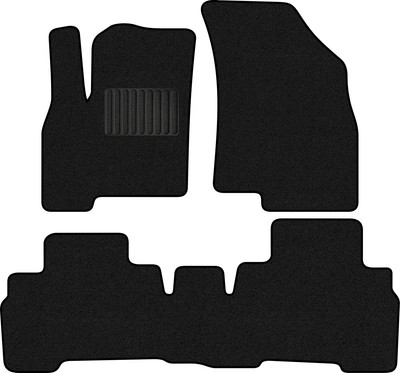 Комплект ковриков для авто Alicosta 2211_1_PR-6 для Chery Tiggo 8 Pro E+ I SUV/гибрид 2023-н.в. (ворс, черный) - 