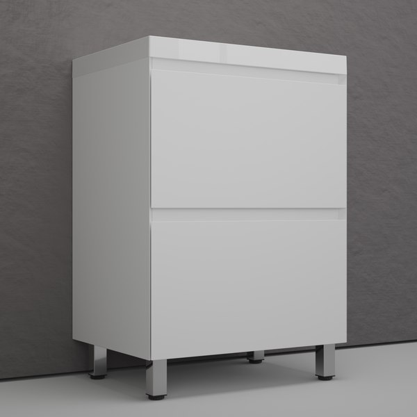 Купить Тумба с умывальником Symbolite Манхэттен 60 Plus 2 ящика + Asti 60x45 в Молодечно