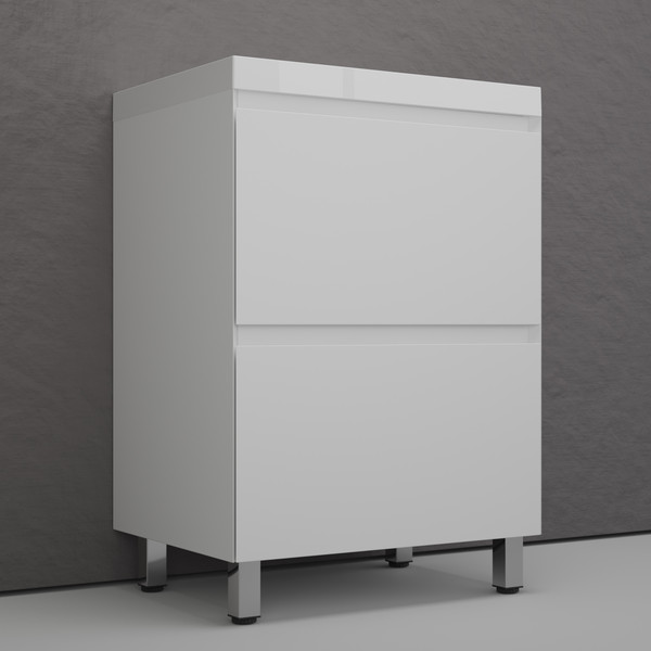 Купить Тумба с умывальником Symbolite Манхэттен 60 Plus 2 ящика + Asti 60x45 в Борисове