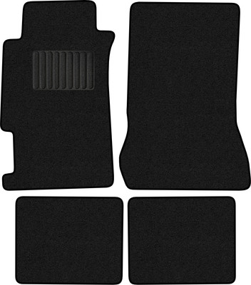 Комплект ковриков для авто Alicosta 2257_1_PR-6 для Honda Accord VI седан/CG/CH 2001-2003 (ворс, черный) - 