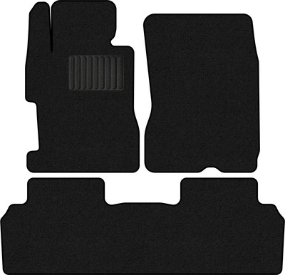 Комплект ковриков для авто Alicosta 0413_1_PR-6 для Honda Civic VIII седан/FD7/FD1 2005-2011 (ворс, черный) - 