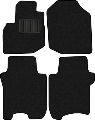 Комплект ковриков для авто Alicosta 0443_1_PR-6 для Honda Jazz II хэтчбек 5дв/GG 2009-2013 (ворс, черный) - 