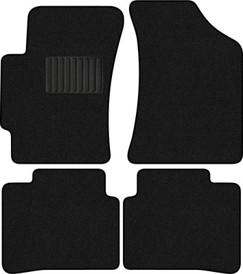 Комплект ковриков для авто Alicosta 0472_1_PR-6 для Hyundai Elantra III седан/XD 2000-2009 (ворс, черный) - 