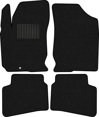 Комплект ковриков для авто Alicosta 0486_1_PR-6 для Hyundai i30 I хэтчбек 5дв/FD 2007-2011 (ворс, черный) - 
