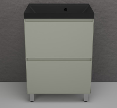 

Тумба с умывальником, Манхэттен 60 Plus 2 ящика + Asti 60x45