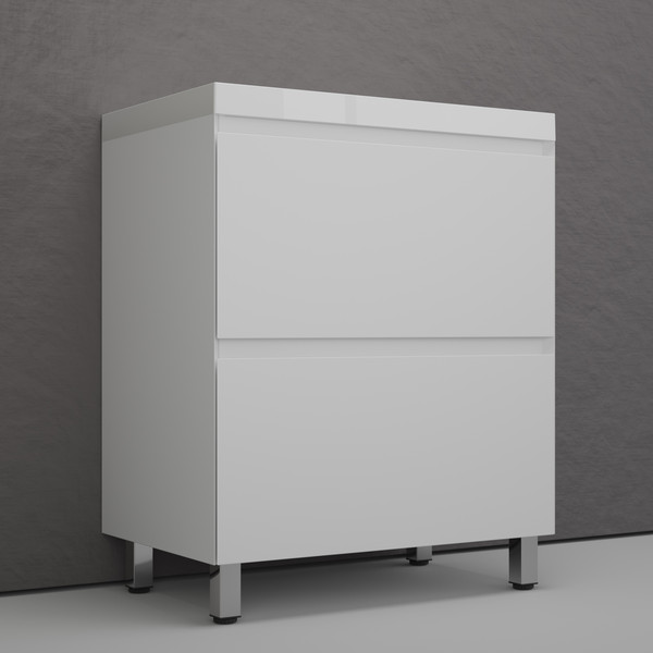 Купить Тумба с умывальником Symbolite Манхэттен 70 Plus 2 ящика + Asti 70x45 в Могилеве