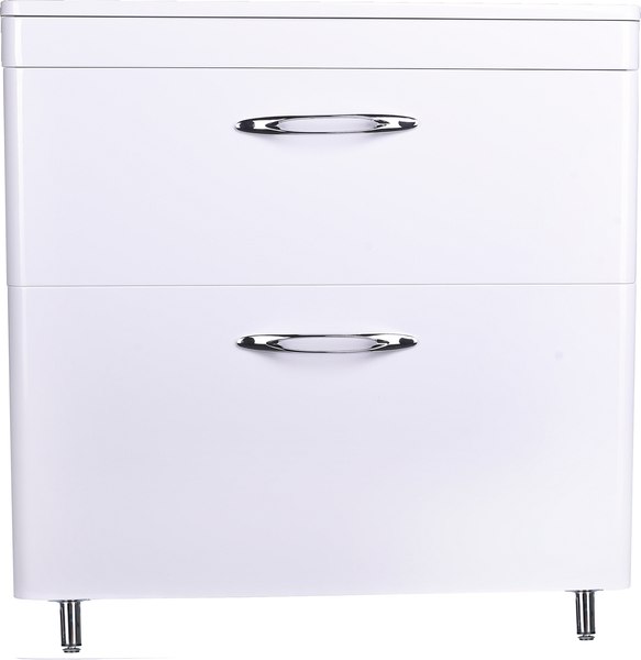 Тумба с умывальником Symbolite Каре 80 Люкс Plus 2 ящика + Каре Люкс 80х45