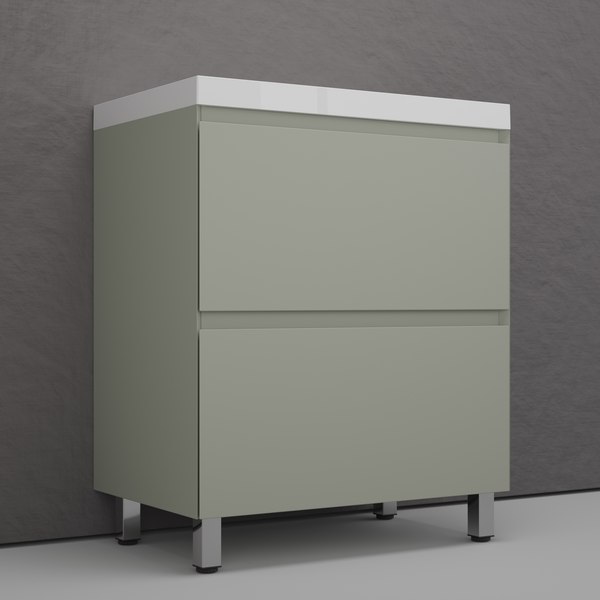 Купить Тумба с умывальником Symbolite Манхэттен 70 Plus 2 ящика + Asti 70x45 в Могилеве