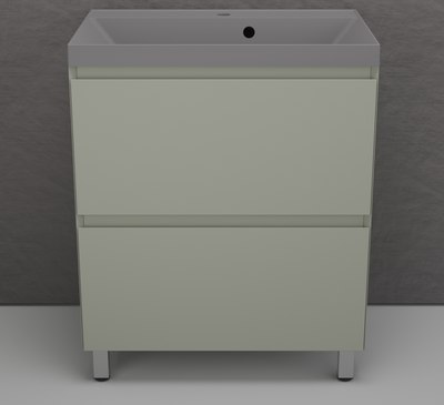 

Тумба с умывальником, Манхэттен 70 Plus 2 ящика + Asti 70x45