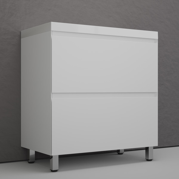Купить Тумба с умывальником Symbolite Манхэттен 80 Plus 2 ящика + Asti 80x45 в Могилеве