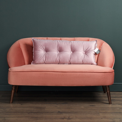 Подушка декоративная Sofi de Marko Вивиан 90x45 / Под-Вв-90х45пд (пудровый) -