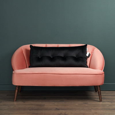 Подушка декоративная Sofi de Marko Вивиан 90x45 / Под-Вв-90х45чер (черный) -