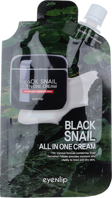 Крем для лица Eyenlip Black Snail All In One Cream (25мл) - 