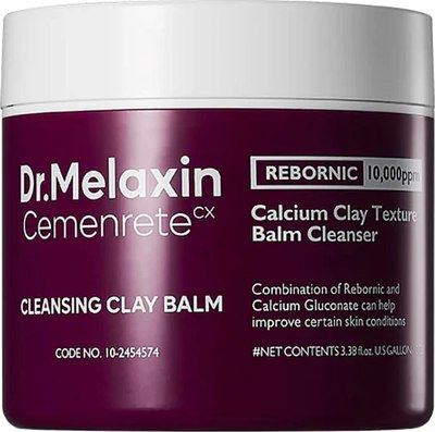 Гель для умывания Dr.Melaxin Cemenrete Calcium Cleansing Clay Balm (100мл) - 