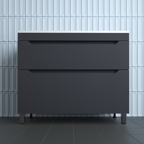 Купить Тумба с умывальником Symbolite Остин 100 Plus 2 ящика + Фортуна 100x45 в Могилеве