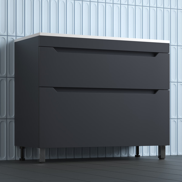 Купить Тумба с умывальником Symbolite Остин 100 Plus 2 ящика + Фортуна 100x45 в Могилеве