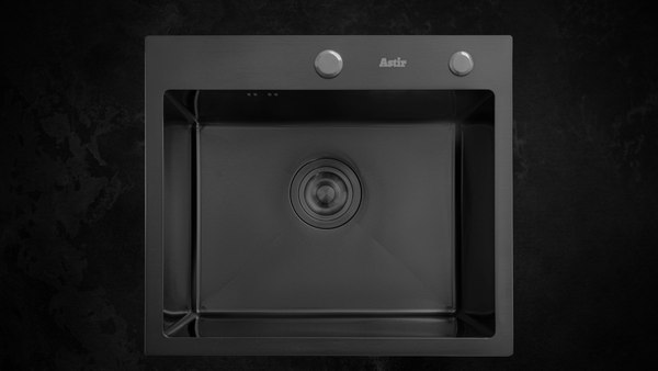 Купить Мойка кухонная Astir PVD Black 50x44B в Гродно