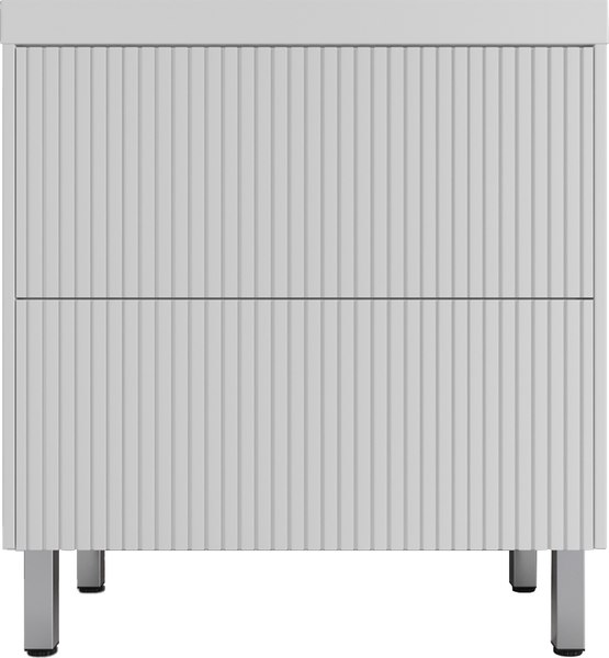 Купить Тумба с умывальником Symbolite Стокгольм 80 Classic Push 2 ящика + Andrea Classic 80x45x15.4 в Витебске