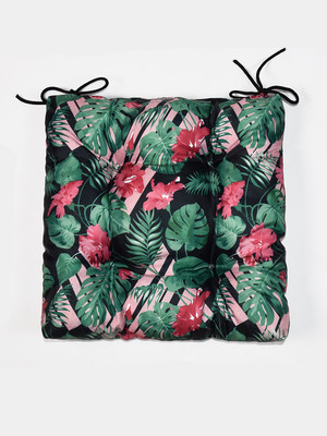 Подушка на стул Smart Textile Альфа 40x40 / ST171-2 (поролоновая крошка, цветущий оазис) - 