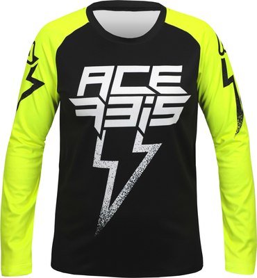 Мотоджерси Acerbis MX J-Kid Blizzard 0026055.315.066 (L, черный/белый) - 