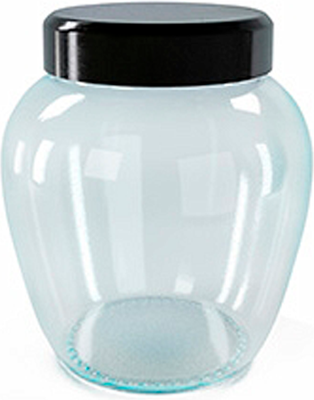 Емкость для хранения Berossi Avena Drop / ИК 88505000 (черный) - 