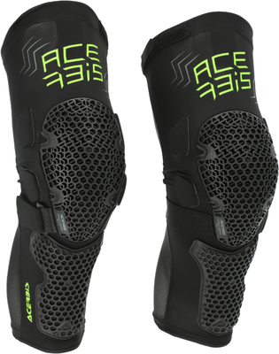 Мотонаколенники Acerbis MTB Korry 0024865.318.067 (L/XL, черный/желтый) - 