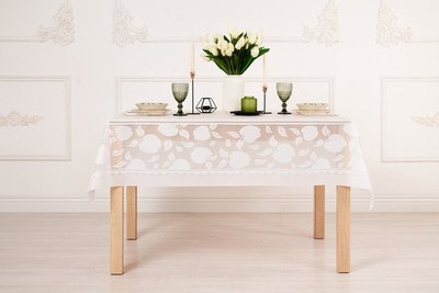 

Скатерть, Pina Lace 7001 Яблоки
