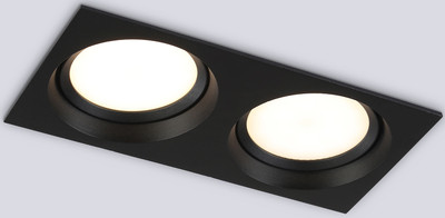 Точечный светильник Ambrella TN52235/2 BK (черный) - 