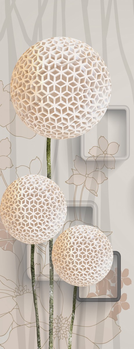 Фотообои листовые Citydecor Абстракция 22 (100x260см)