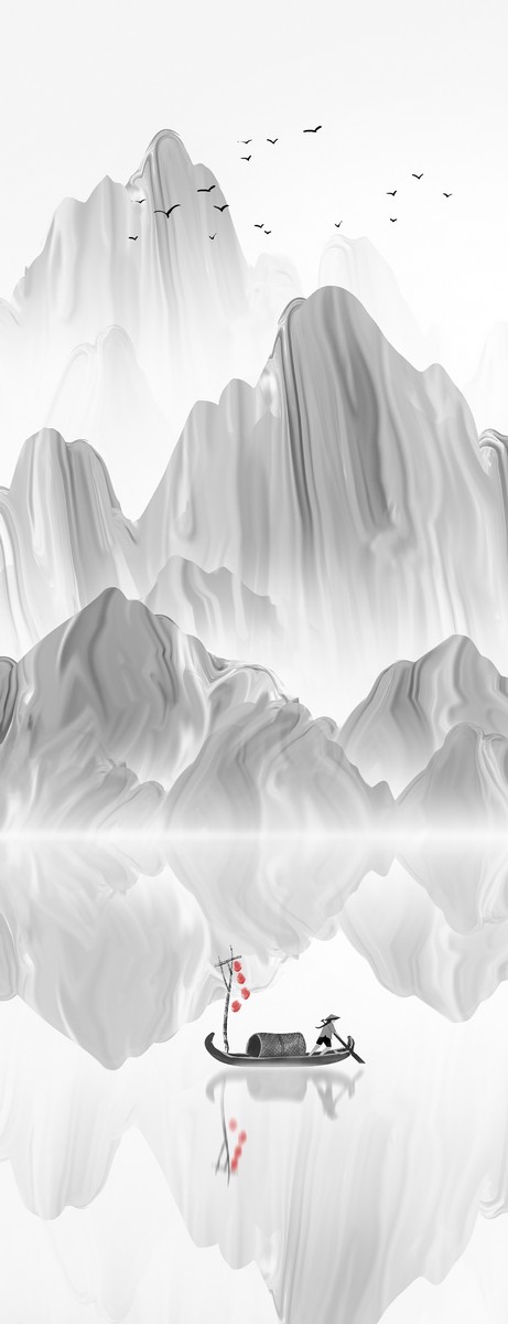 Фотообои листовые Citydecor Абстракция 112 (100x260см)