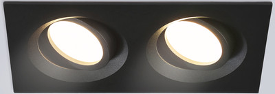 Точечный светильник Ambrella TN102746/2 BK (черный) - 