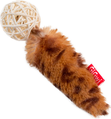 Игрушка для кошек Gigwi Catch & Scratch Eco Плетеный мячик с кошачьей мятой / 75439 -
