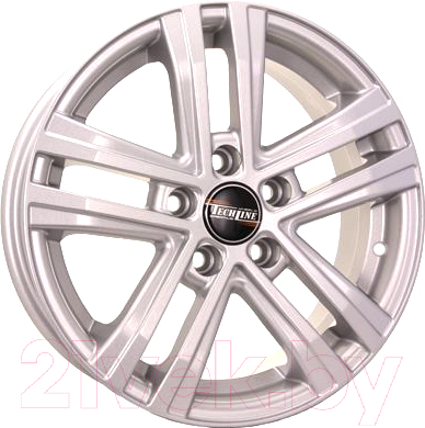 

Литой диск TechLine, 645 16x6.5" 5x114.3мм DIA 60.1мм ET 45мм S