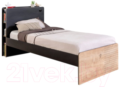 

Односпальная кровать Cilek, Black 20.58.1301.00 100х200