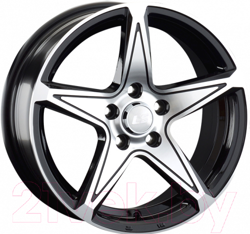 Литой диск LS wheels LS 852 17x7.5" 5x114.3мм DIA 73.1мм ET 38мм BKF