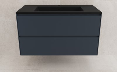 

Тумба с умывальником, Лима 100 Line Plus 2 ящика + Line 100x48