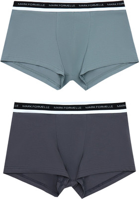 Комплект мужских трусов Mark Formelle 411124-2 (р.106-116, графит/бриз) -
