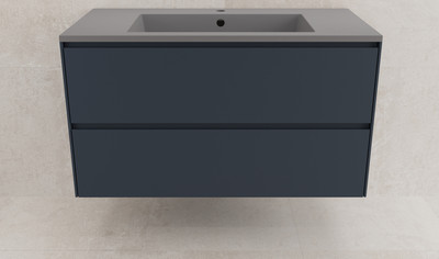 

Тумба с умывальником, Лима 100 Line Plus 2 ящика + Line 100x48